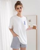 Áo Thun Tay Lỡ Hibi Sports Voi Con Keep Calm ST002 Kiểu Phông Unisex Nam Nữ, Vải Cotton Premium, Form Oversize 