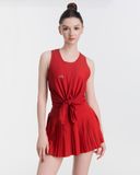  Áo Tank Tập Yoga - Gym Kiểu Xẻ Tà Cột Trước Hibi Sports TA708 - Mặc Ngoài Áo Bra 