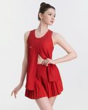  Áo Tank Tập Yoga - Gym Kiểu Xẻ Tà Cột Trước Hibi Sports TA708 - Mặc Ngoài Áo Bra 