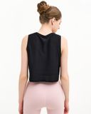  Áo Tank Tập Yoga - Gym Kiểu Croptop Cột Dây Trước Hibi Sports TA711 - Mặc Ngoài Áo Bra 