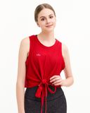  Áo Tank Tập Yoga - Gym Kiểu Croptop Cột Dây Trước Hibi Sports TA711 - Mặc Ngoài Áo Bra 