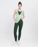  Áo Tank Tập Yoga - Gym Kiểu Cổ Tim Hibi Sports TA714 - Mặc Ngoài Áo Bra 
