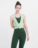  Áo Tank Tập Yoga - Gym Kiểu Cổ Tim Hibi Sports TA714 - Mặc Ngoài Áo Bra 