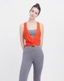  Áo Tank Tập Yoga - Gym Kiểu Cổ Tim Hibi Sports TA714 - Mặc Ngoài Áo Bra 