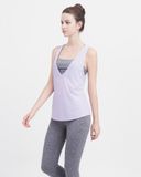  Áo Tank Tập Yoga - Gym Kiểu Cổ Tim Hibi Sports TA714 - Mặc Ngoài Áo Bra 
