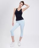  Áo Ba Lỗ Thể Thao Nữ Tập Yoga Gym Hibi Sports TS001 Kiểu Cổ Tim, Kèm Mút 