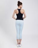  Quần Lửng Tập Yoga Gym Luxury Hibi Sports QL406 Kiểu Lưng Cao Có Túi 