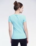  Áo Thun Thể Thao Nữ Tập Yoga Gym Hibi Sports TS002 Kiểu 1 Lớp 