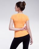  Áo Thun Thể Thao Nữ Tập Yoga Gym Hibi Sports TS003 Kiểu 2 Lớp, Kèm Mút 