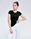  Áo Thun Thể Thao Nữ Tập Yoga Gym Hibi Sports TS003 Kiểu 2 Lớp, Kèm Mút 