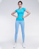  Quần Tập Yoga Gym Luxury Hibi Sports QD316, Kiểu Lưng Chéo Có Túi, Chất Vải Cao Cấp Hi Fabric 