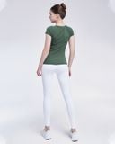  Áo Thun Thể Thao Nữ Tập Yoga Gym Hibi Sports TS003 Kiểu 2 Lớp, Kèm Mút 