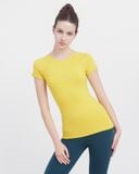  Áo Thun Thể Thao Nữ Tập Yoga Gym Hibi Sports TS004 Kiểu Có Tay 1 Lớp 