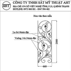 HOA VĂN SẮT MỸ NGHỆ GIÁ RẺ