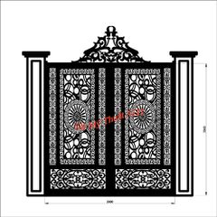 CỬA SẮT MỸ THUẬT CC-180