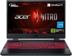 Laptop Gaming Acer Nitro 5 Tiger AN515-58-5935 NH.QLZSV.001 (Core i5-12450H |RTX 4050| 8GB | 512GB | | 15.6 inch FHD 144Hz IPS | Win 11 | Đen)