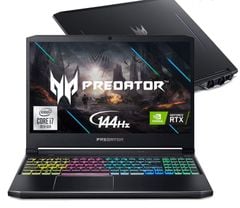 Acer Predator Helios 300 PH315-52 CPU Core i7 9750H /Memory 16GB /SSD Nvme 512GB /VGA RTX 2060 6GB /LCD 15.6″ FHD 144Hz