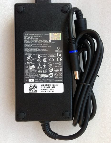 Adapters Dell 180W chân kim
