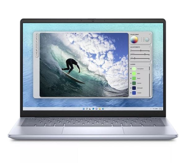 Dell Inspiron 14 5445 CPU/AMD Ryzen 7-8840HS /Memory 16GB Bus 5600/SSD Nvme 512GB /LCD 14 inch 2.2K /Mầu Bạc/New Box