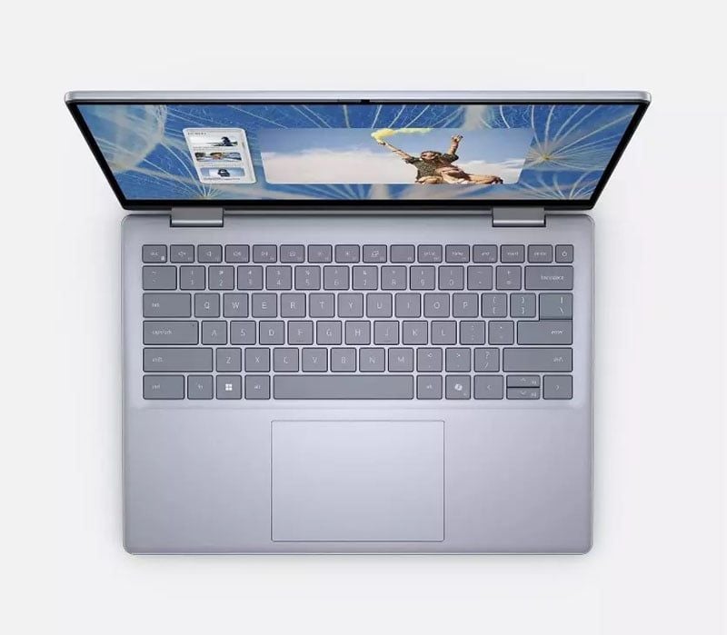 Laptop cảm ứng Dell Inspiron 14 7440 2in1 2024 CPU/ Core 5 120U,RAM 8GB DDRAM 5 Max Update 32G/SSD Nvme 512GB/LCD 14inch FHD Touch /Hệ điều hành WIN 11 nhập khẩu  New Seal