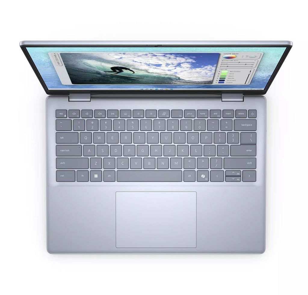 Dell Inspiron 14 5445 CPU/AMD Ryzen 7-8840HS /Memory 16GB Bus 5600/SSD Nvme 512GB /LCD 14 inch 2.2K /Mầu Bạc/New Box