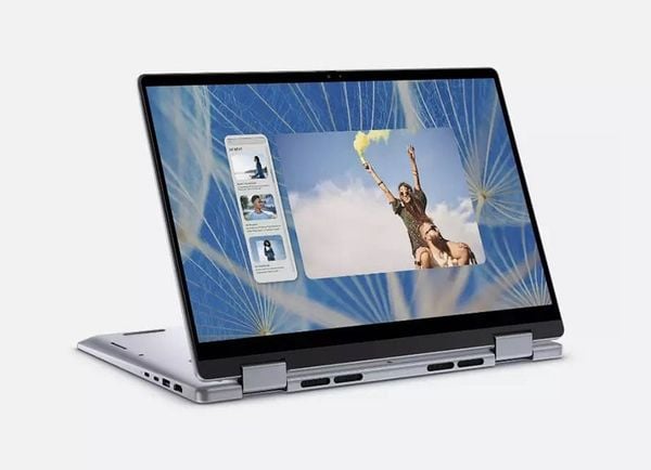 Laptop cảm ứng Dell Inspiron 14 7440 2in1 2024 CPU/ Core 5 120U,RAM 8GB DDRAM 5 Max Update 32G/SSD Nvme 512GB/LCD 14inch FHD Touch /Hệ điều hành WIN 11 nhập khẩu  New Seal