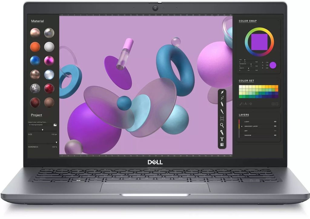Dell Precision 3480 CPU: Intel Core i7-1370P 14 Cores, 20 Threads/Memory 32Gb/SSD Nvme 1TB/LCD 14