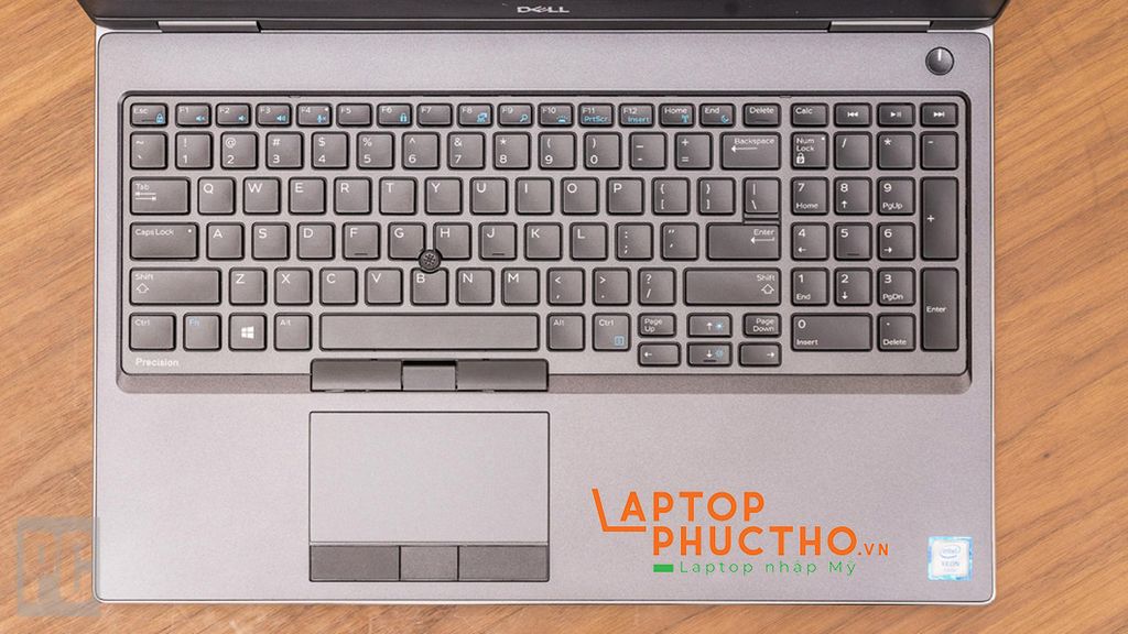 Laptop Dell Precision 7540CPU/ Core i7-9850H/RAM 16Gb/SSD Nvme 512Gb/ VGA Nvidia Quadro T2000 4Gb/ LCD 15.6' FHD, WIN 10 OEM