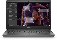 Laptop Đồ họa Dell Precision 7550 Intel CPU i7 1085H, RAM32Gb, SSD 512GB, VGA Nvidida Quadro T1000 4Gb, LCD 15.6' FHD, WIN 10 OEM, Linew