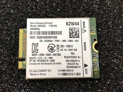 Card WWAN 4G Dell DW5809e