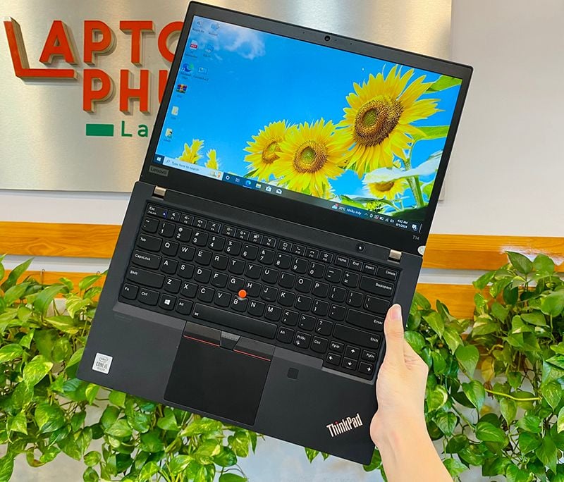 Laptop Lenovo ThinkPad T14 Gen 1/CPU i5 10310U/ RAM 16G Max Update 40G/SSD Nvme 256/ LCD 14' FHD Touch/Hệ điều hành WIN 10 bản quyền/tình trạng  Linew