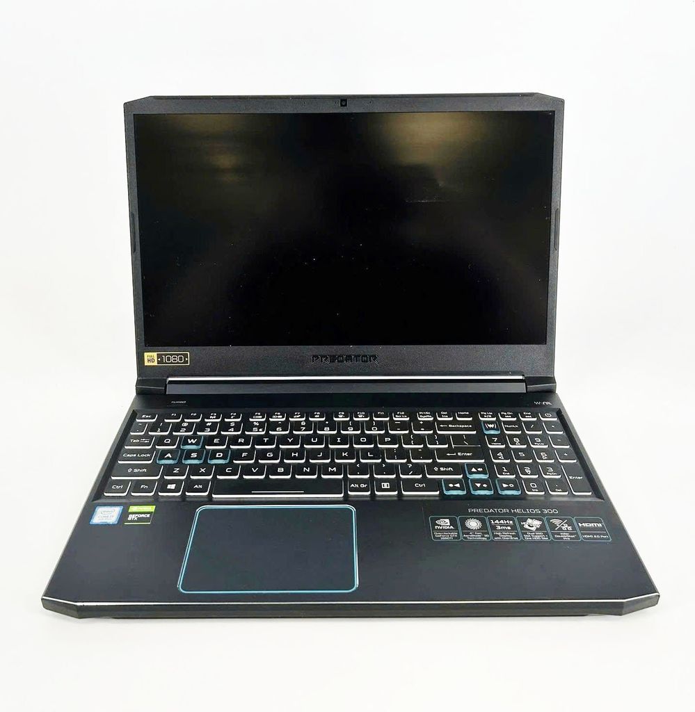 Acer Predator Helios 300 PH315-52 CPU Core i7 9750H /Memory 16GB /SSD Nvme 512GB /VGA RTX 2060 6GB /LCD 15.6″ FHD 144Hz
