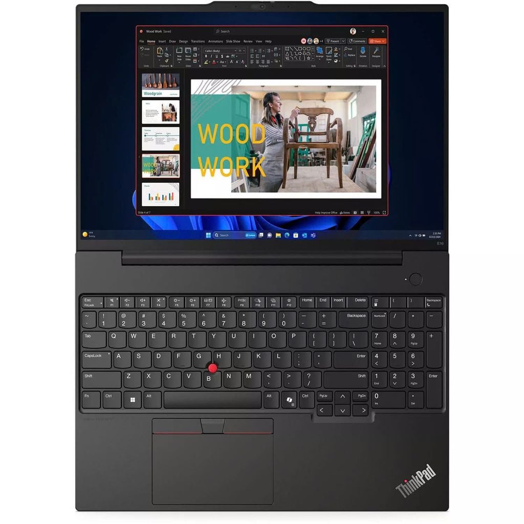 Laptop Lenovo ThinkPad E16 Gen 2 21MA004MVN (Intel Core Ultra 7 155H | 16GB | 512GB | Intel Arc | 16 inch WUXGA IPS | Win 11 | Đen) New BH hãng 2 năm