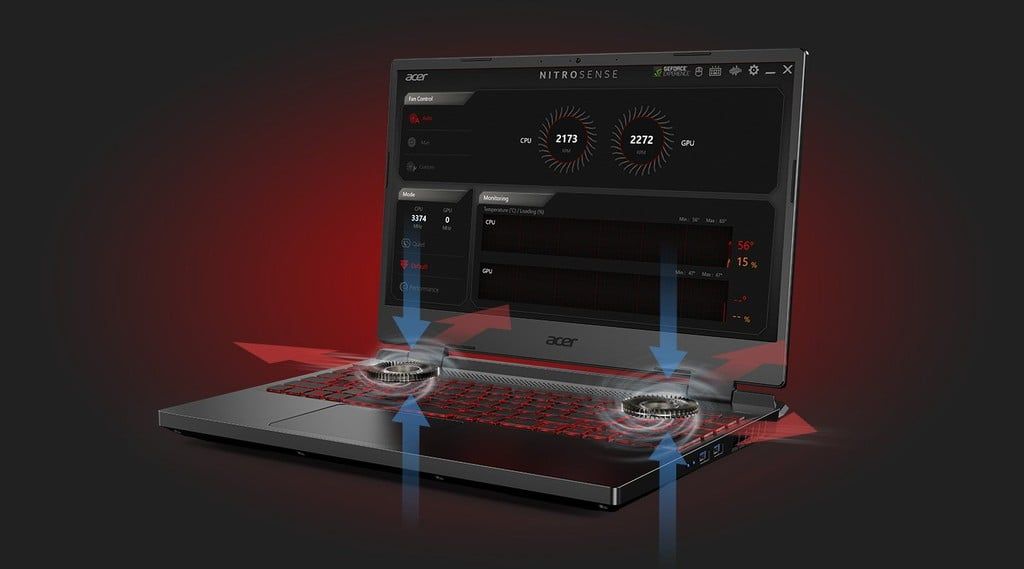 Laptop Gaming Acer Nitro 5 Tiger AN515-58-5935 NH.QLZSV.001 (Core i5-12450H |RTX 4050| 8GB | 512GB | | 15.6 inch FHD 144Hz IPS | Win 11 | Đen)