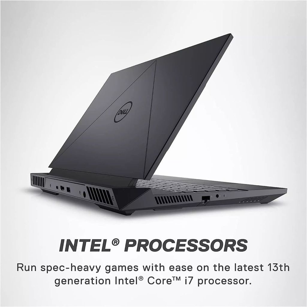 Laptop Dell Gaming G15 5530 i7HX161W11GR4060 (Intel Core i7-13650HX | 16GB | 1TB | RTX 4060 8GB | 15.6 inch FHD | Win 11 | Office | Xám Đen)