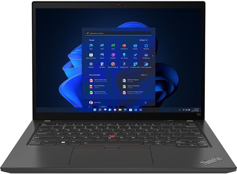 Laptop Lenovo ThinkPad T14 Gen 3 CPU Core i5 1245u/RAM 16Gb/SSD Nvme 256Gb/LCD 14' FHD/WIN 10 bản quyền