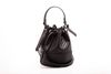 Túi bucket thời trang - 1181019-10 - Màu đen vân trần bông