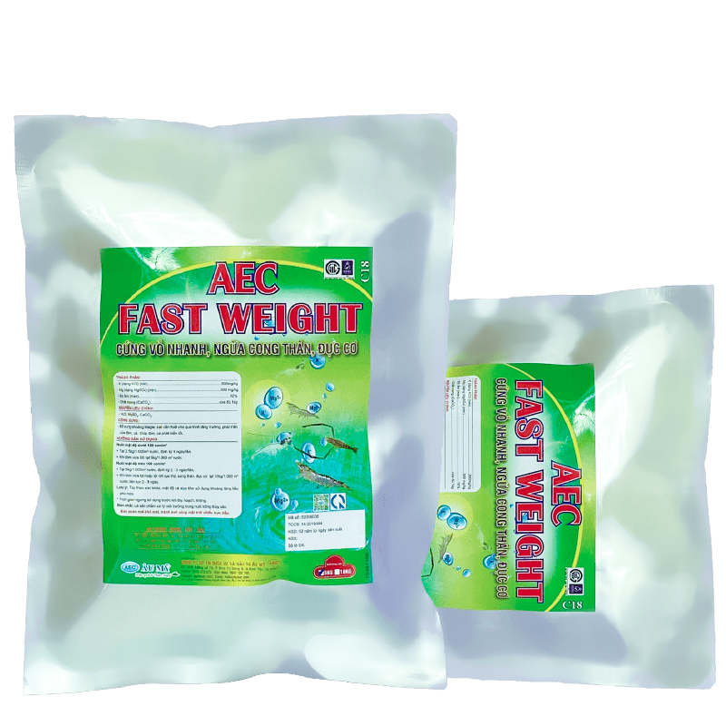  AEC Fast Weight - Bổ sung magie, kali cần thiết cho sự phát triển của tôm 