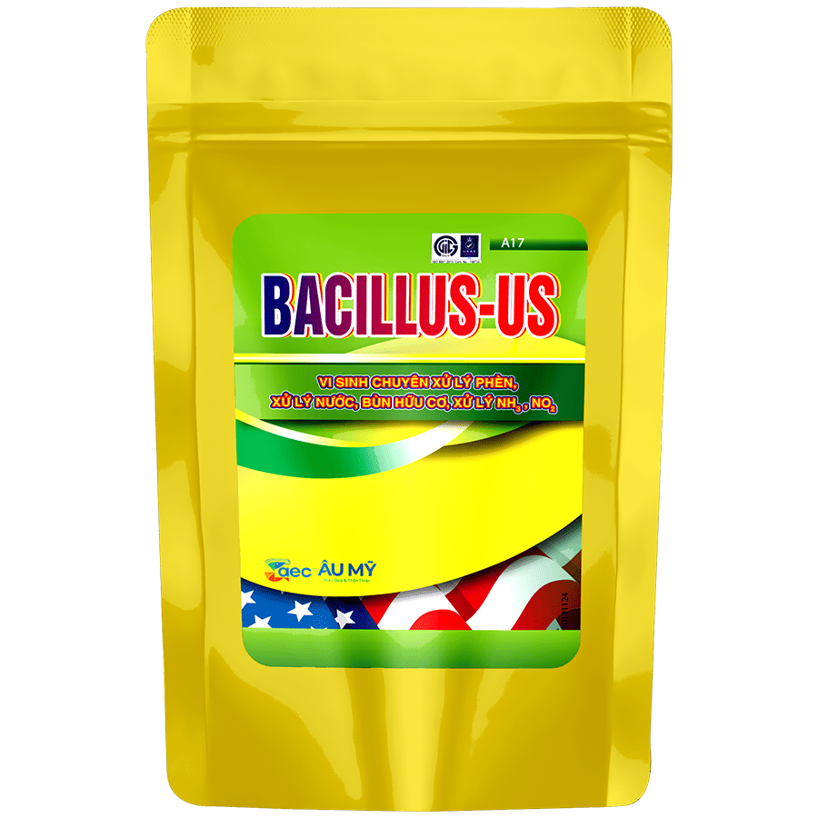  Bacillus - Us Vi sinh xử lý phèn, xử lý nước, bùn hữu cơ 