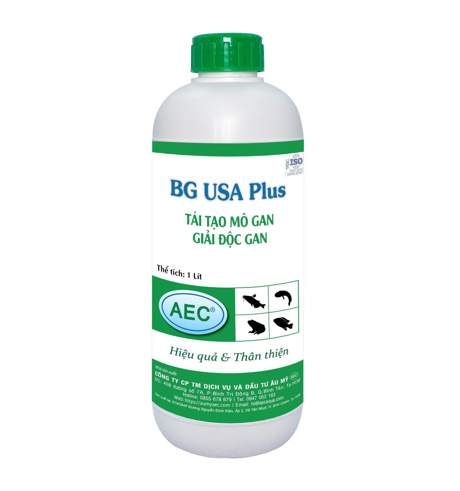  BG USA Plus | Thảo dược giải Độc Gan, Tái Tạo Gan 