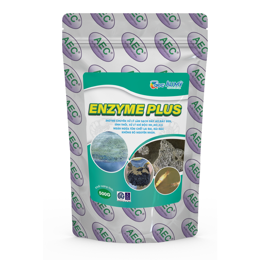  ENZYME PLUS - Xử lý làm sạch đáy ao, đáy đen, sình thối, xử lý khí độc NH3, NO2, H2S 