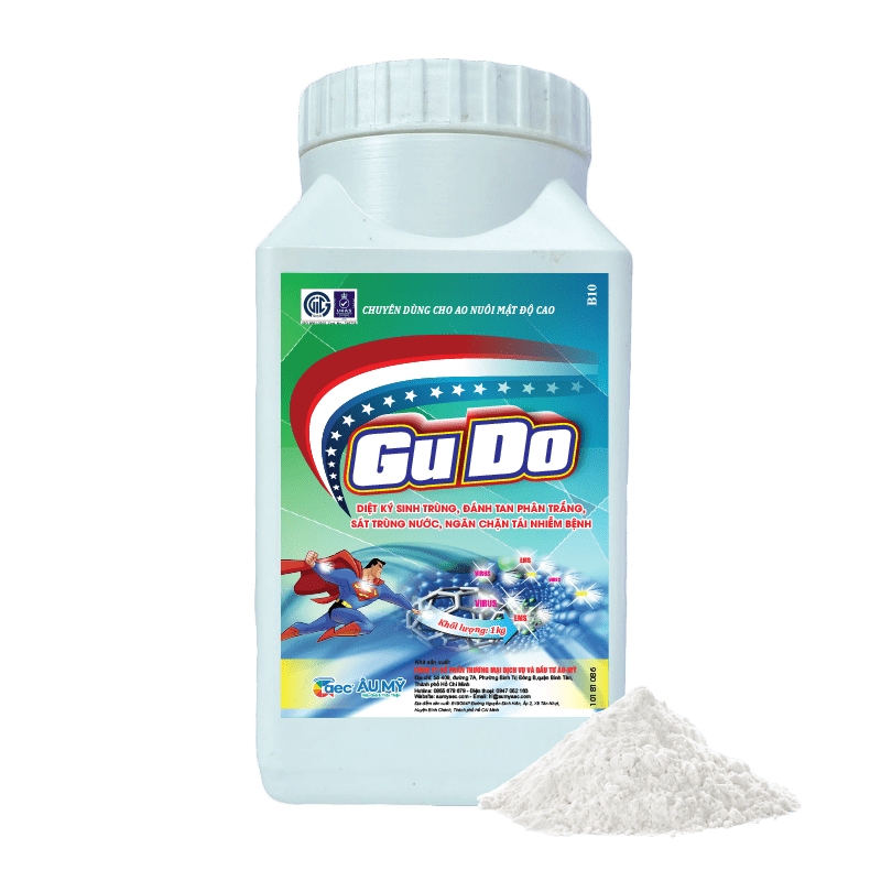  GUDO - Diệt ký sinh trùng, ngăn chặn tôm tái nhiễm 
