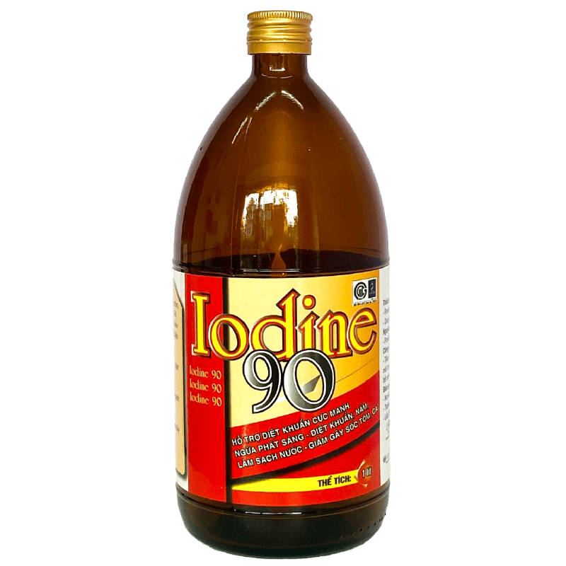Iodine 90 - Diệt khuẩn cực mạnh, ngăn ngừa phát sáng