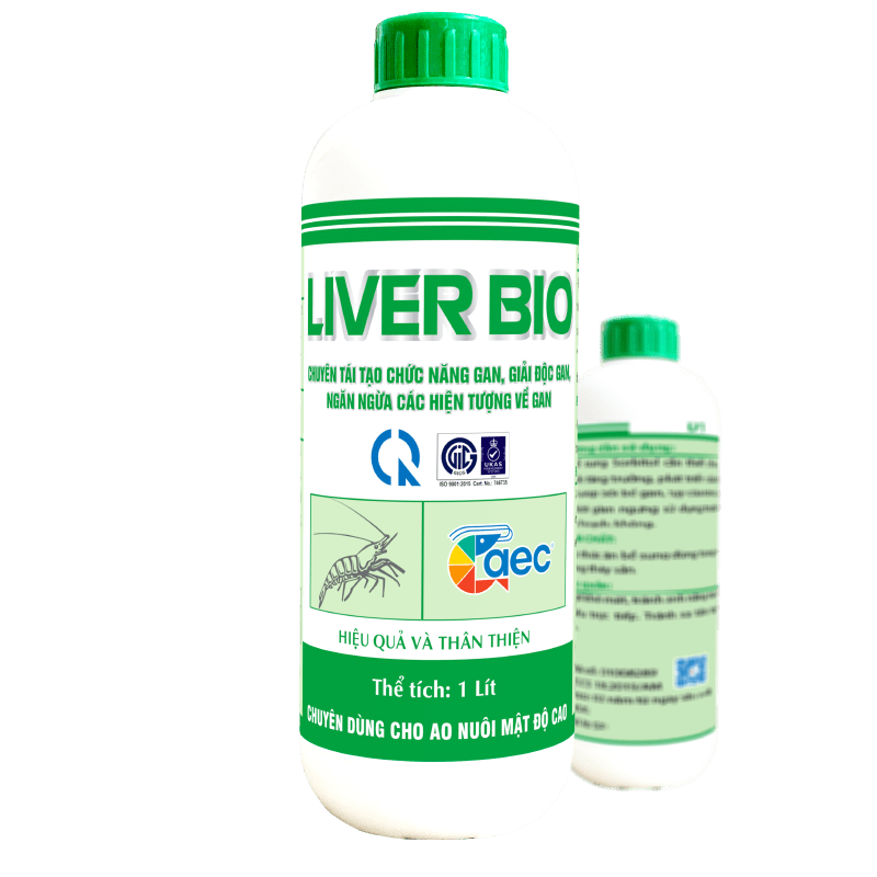 Liver Bio - Thảo dược giải độc gan cho tôm, tái tạo, phục hồi chức năng, giúp màu gan tôm đen nâu, bóng đẹp 