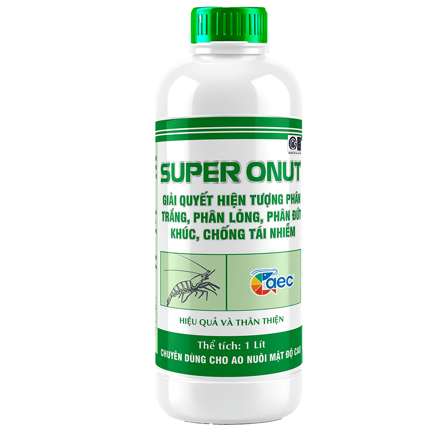 Super Onut - Phòng ngừa phân trắng, phân lỏng, phân đứt khúc, chống tái nhiễm