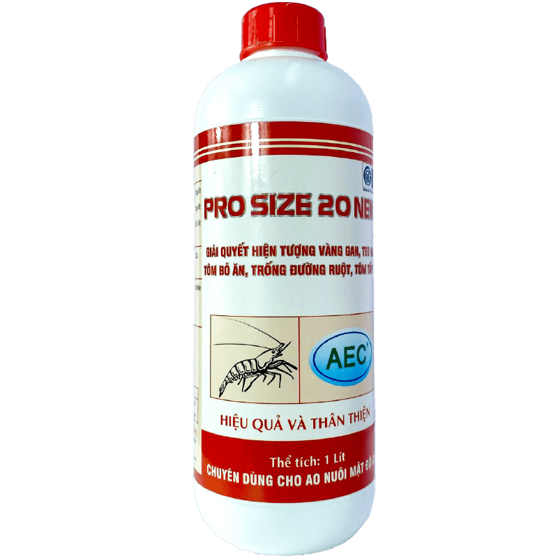  Pro Size 20 New - Hỗ trợ điều trị tôm bỏ ăn, trống đường ruột, tôm tấp mé 