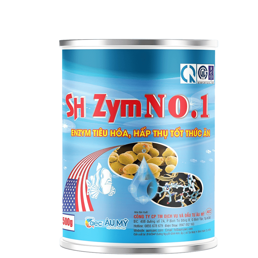  Sh Zym - Men tiêu hóa giúp tôm hấp thu dinh dưỡng 