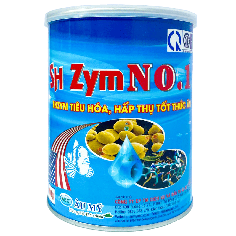  Sh Zym - Men tiêu hóa giúp tôm hấp thu dinh dưỡng 