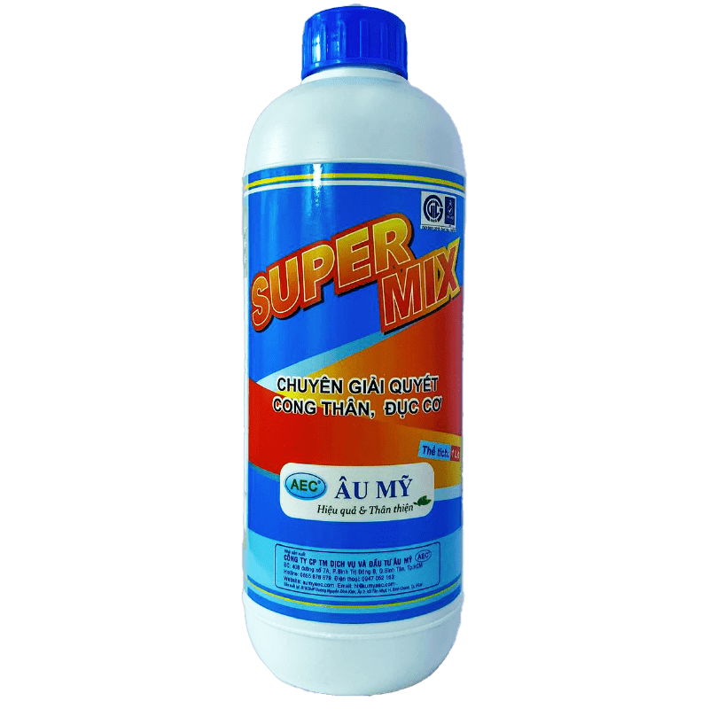  Super Mix - Chuyên giải quyết cong thân, đục cơ - Thuốc thủy sản Âu Mỹ AEC 