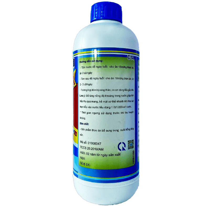  Super Mix - Chuyên giải quyết cong thân, đục cơ - Thuốc thủy sản Âu Mỹ AEC 